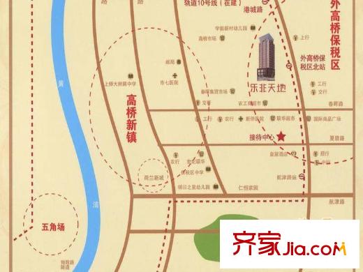樂非天地交通圖