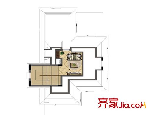 尼德蘭官邸別墅B戶型-閣樓 1廳
