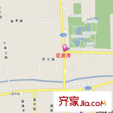 花源灣交通圖