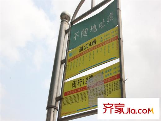 陆家嘴红醍半岛周边-公交站