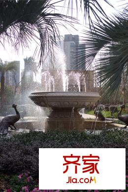中邦大都會(huì)小區(qū)內(nèi)綠色景觀