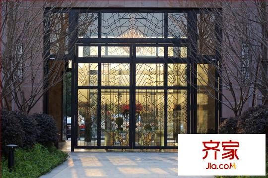 中邦大都會小區(qū)正門