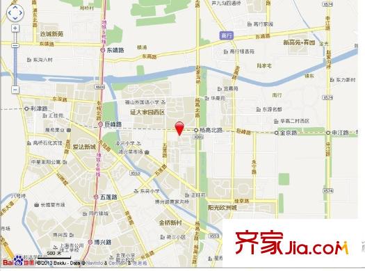 浦興苑交通圖