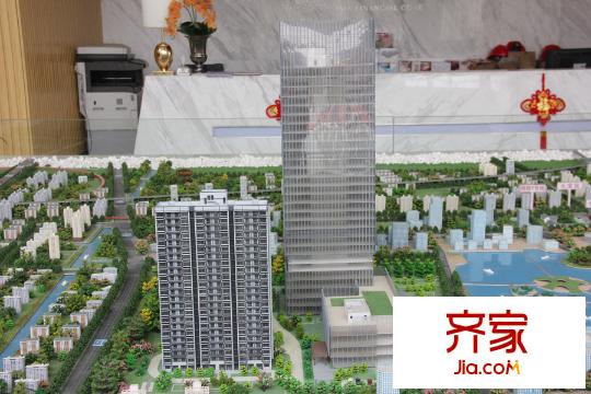 大虹桥国际沙盘图实景(2015.5)