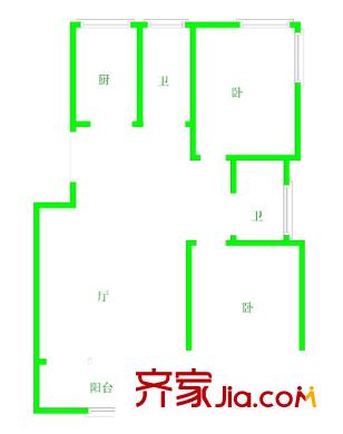 上海 平江智荟苑 户型图