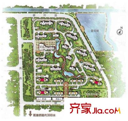 錦繡華都C1/C5/C7戶型位置 