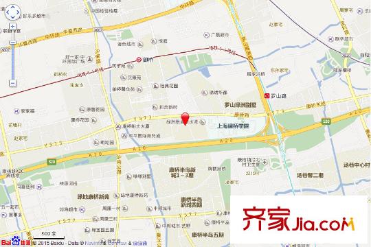 綠洲康城親水灣雅頌交通圖