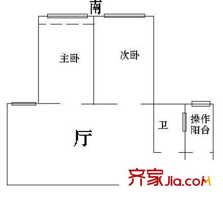 上海 雙秀家園北園 戶型圖