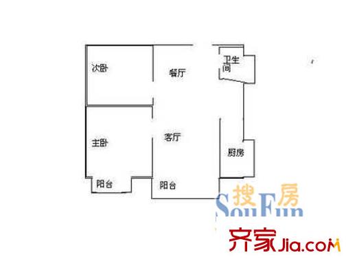 上海 周康四村 戶型圖