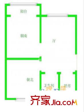 上海 昆仑花苑 户型图