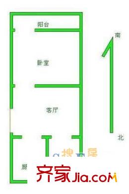 芳華路229弄小區(qū)戶型圖上海 芳華路229弄 戶型圖 1室1廳1衛(wèi)1廚