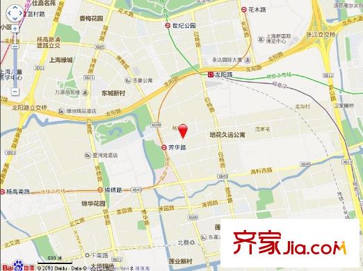 芳華路229弄小區(qū)交通圖
