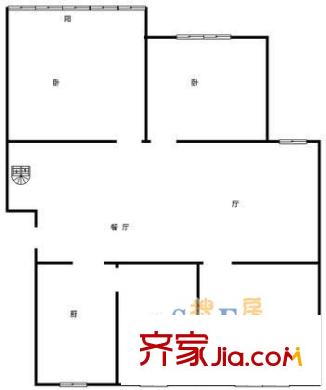 芳華路229弄小區(qū)戶型圖上海 芳華路229弄 戶型圖 3室2廳1衛(wèi)1廚