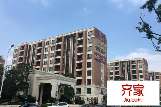 宝华紫薇花园工程进度实景(2015.10)