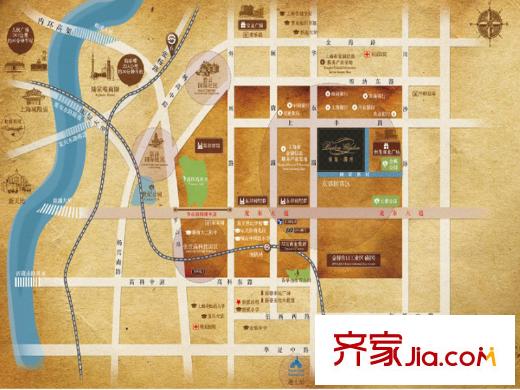 保集瀾灣交通區(qū)位圖