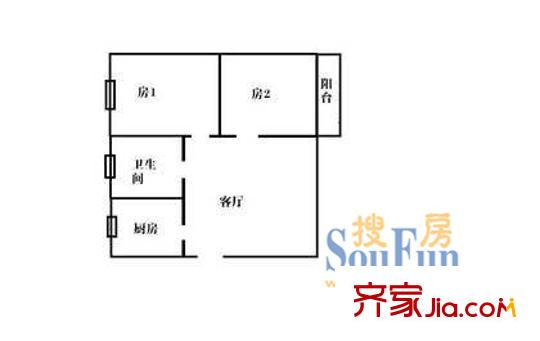 上海 陸凌新村 戶型圖