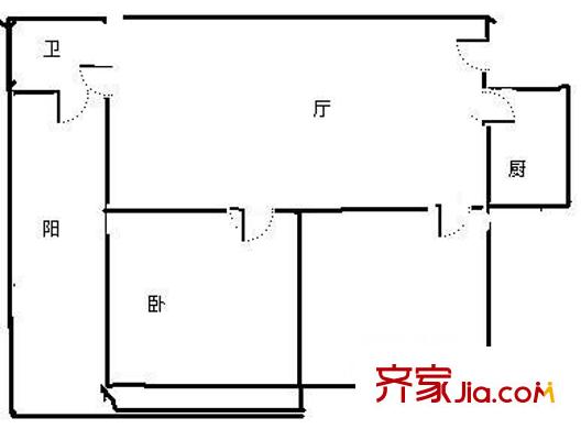 上海 海富花園 戶型圖