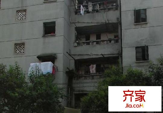 瞿二小区外景图