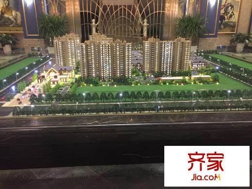 当代万国府MOMA沙盘实景