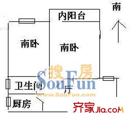 上海 北小區(qū) 戶型圖