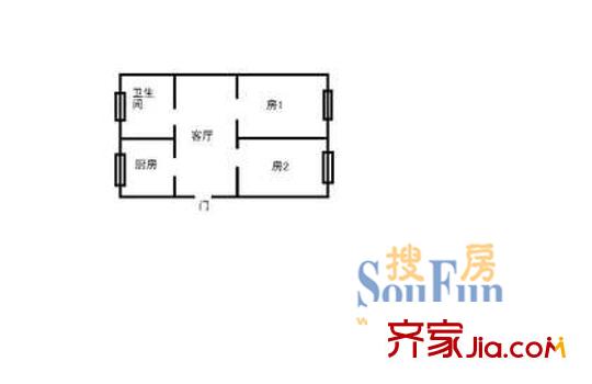 上海 富特四村 戶型圖