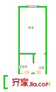  濰坊四村 戶型圖