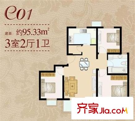 上海 菱翔苑一期 戶型圖