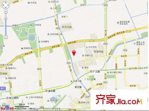 香楠小區(qū)交通圖