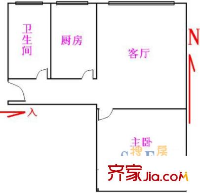 大華錦繡華城第1街區(qū)戶型圖上海 艾南花苑 戶型圖 1室2廳1衛(wèi)1廚
