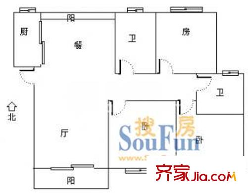 上海 郁庭峰 户型图
