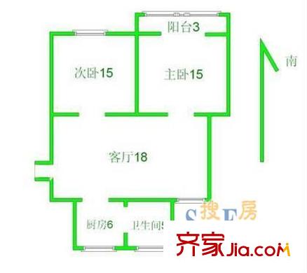 上海 香山新村西南街坊 戶型圖