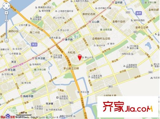 香山新村西南街坊交通圖