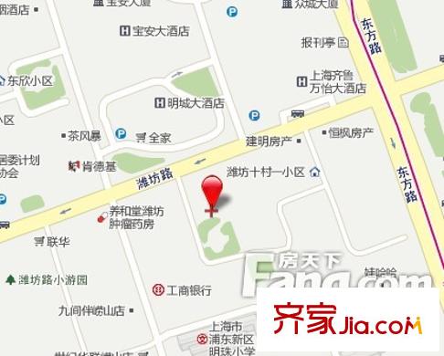 濰坊十村交通圖