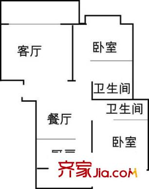 上海 锦灏佳园 户型图