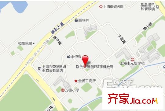 羅山一村交通圖