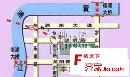 萬邦都市花園交通圖