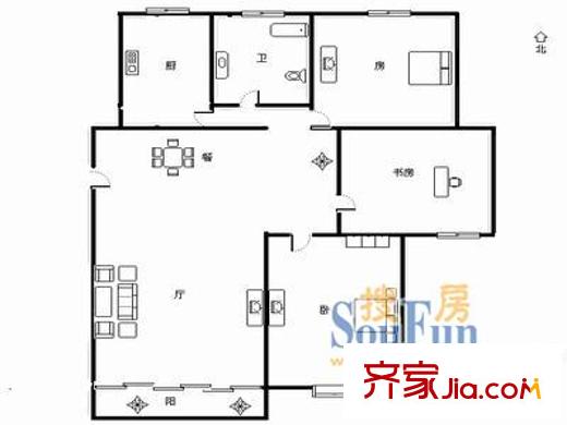 上海 萬邦都市花園 戶型圖