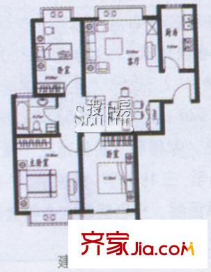 上海 萬邦都市花園五期 戶型圖