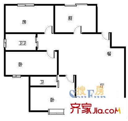 上海 名师华苑 户型图
