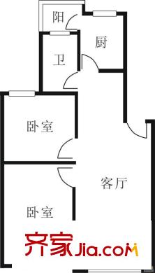 上海 愛法花園一期 戶型圖