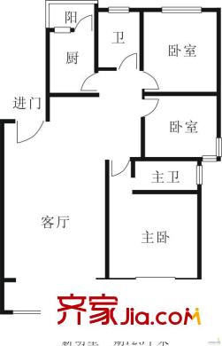 上海 愛法花園一期 戶型圖