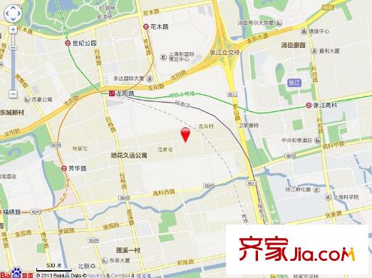 聚龍家園交通圖