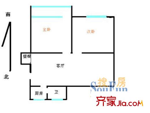 上海 聚龍家園 戶型圖