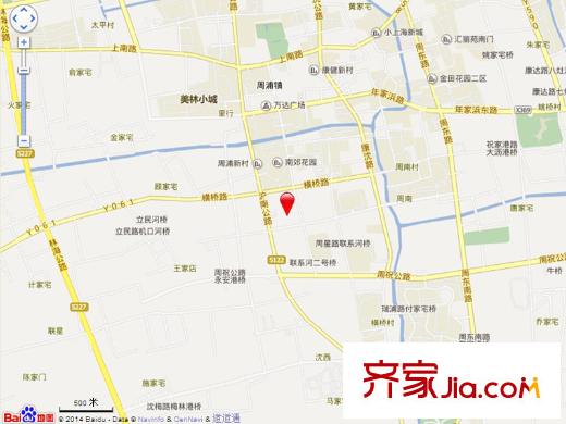 繁榮華庭交通圖