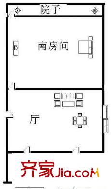 金楊路750弄小區(qū)戶型圖戶型圖 1室1廳1衛(wèi)1廚
