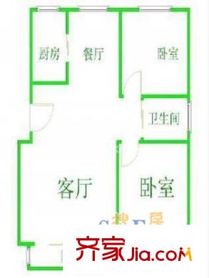 上海 上房金豐苑 戶型圖