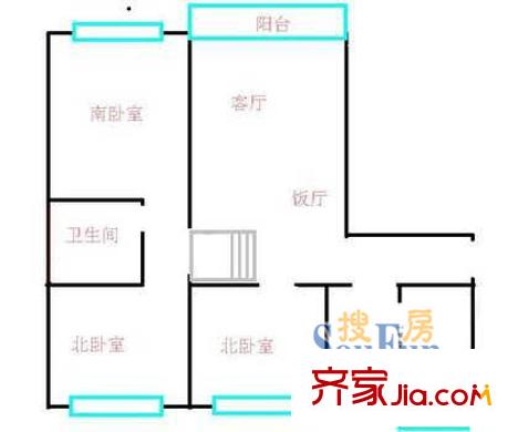 上海 上房金豐苑 戶型圖