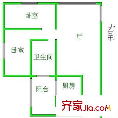 上海 羅山怡景苑 戶型圖