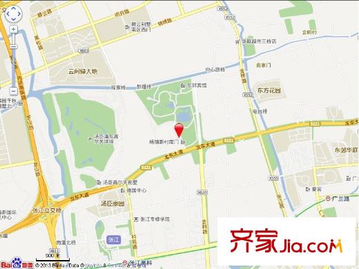 楊家鎮(zhèn)小區(qū)交通圖