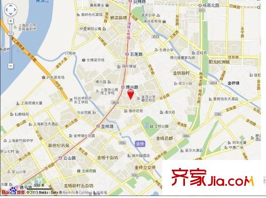 碧云新天地交通圖